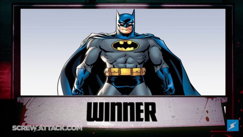 Batman wins