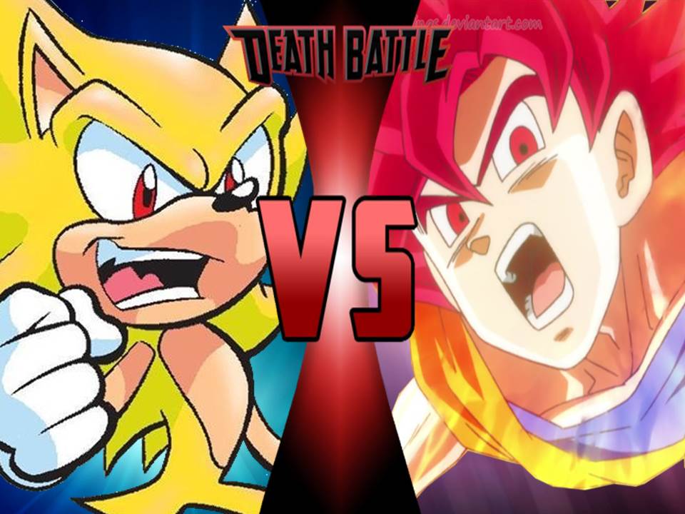 Sonic Vs Son Goku Death Battle Fanon Wiki Fandom