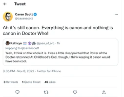 Doctor Who’s Canon