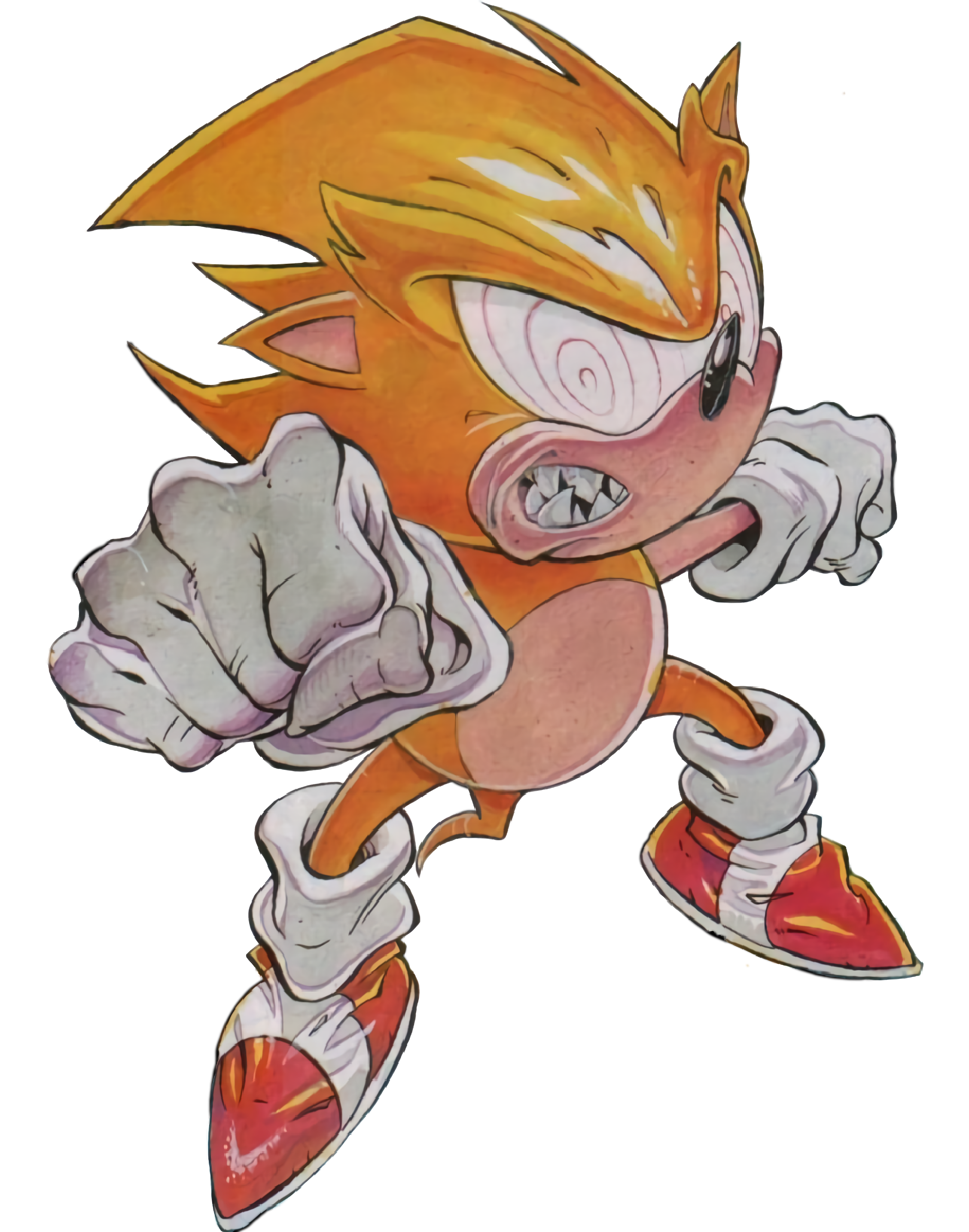 Since I seen a lot of Fleetway Sonic posts on this subreddit