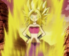 Caulifla in her Super Saiyan form