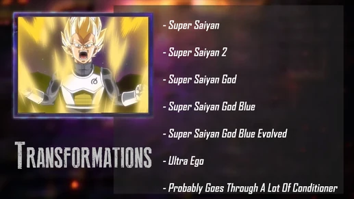 Vegeta Forms