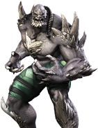 Doomsday as he appears in the Injusticeverse