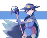 Ash Ketchum in Aura Guardian suit