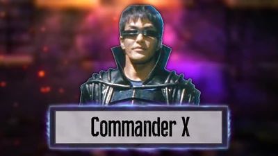 Commander X Intro Card