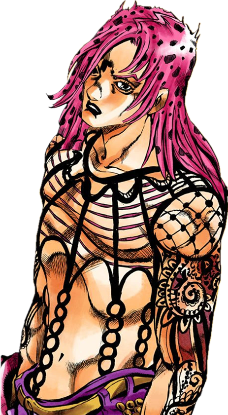 Download Diavolo, the mysterious antagonist from Jojo's Bizarre