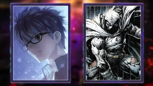 Shiki Tohno VS Moon Knight CAS (Sharaku)
