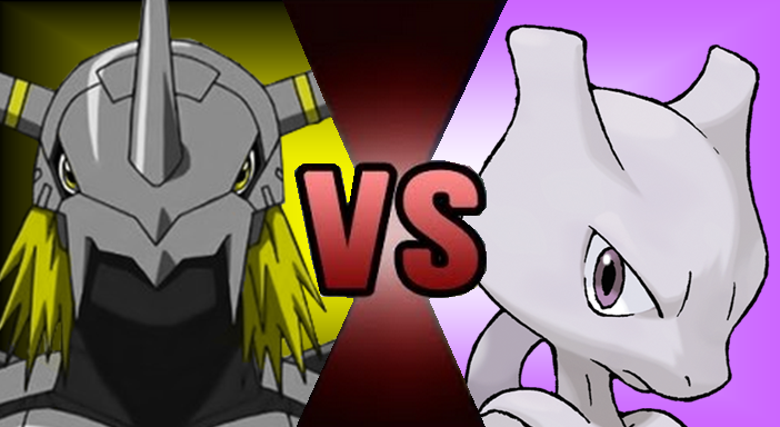 Mewtwo vs BlackWarGreymon, DBX Fanon Wikia