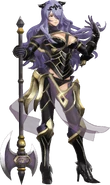 Camilla as she appears in Fire Emblem Warriors.