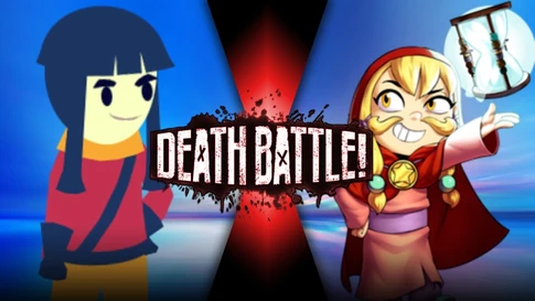 Audrey vs Mustache Girl