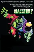 Maestro, a much stronger evil version of the Hulk from the future.