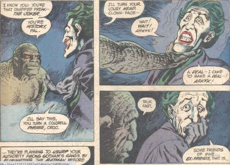 Joker and Croc