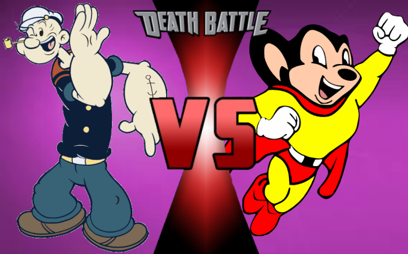 Popeye vs. Mighty Mouse | Death Battle Fanon Wiki | Fandom Popeye vs. Mighty Mouse | Death Battle Fanon Wiki | Fandom