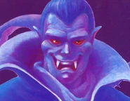 Dracula's face in Castlevania II Simon's Quest