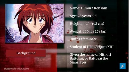 Himura Kenshin, VsDebating Wiki