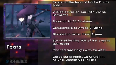 Scathach Analysis Feats