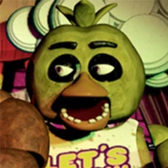 Chica's mugshot in FNaF 1
