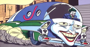 The Jokermobile during the Silver Age