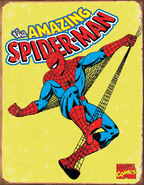 Spider Man Retro Tin Sign