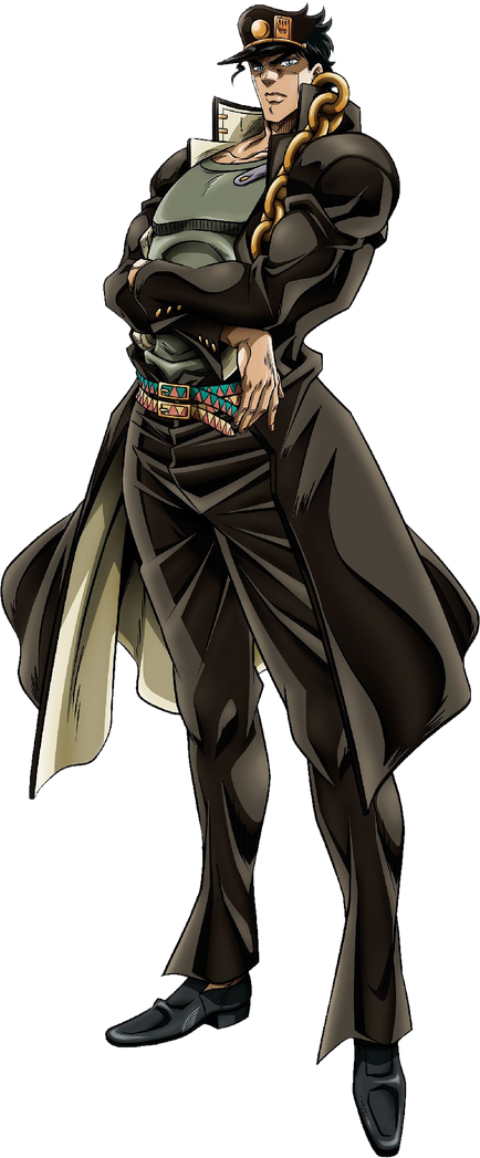 Unit Jotaro Kujo - Jotaro And Star Platinum Png, Transparent Png, free png  download