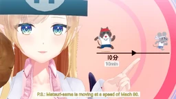 Matsuri casually walks in Mach 80