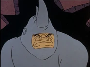 Rhino as seen in the Spider-Man cartoon from 1967.