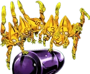 Mista's Stand Sex Pistols.