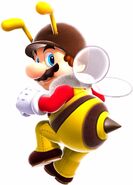 Mario in his Bee Suit as seen in Super Mario Galaxy