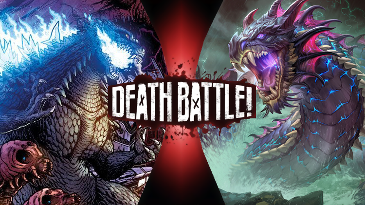 Scarlet Godzilla Earth Vs Ancalagon The Black: Battle of Gods by Gabe-TKE :  r/GODZILLA