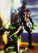 Jago and his sister Orchid as seen in Killer Instinct 1.