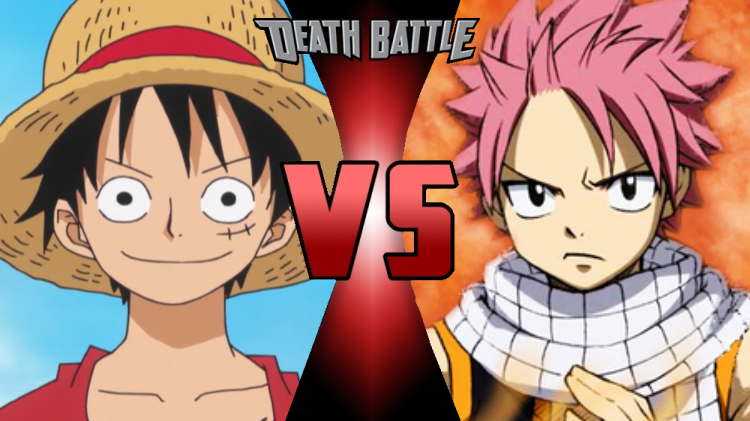 Luffy vs Natsu (One Piece vs Fairy Tail) : r/DeathBattleMatchups