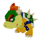 Bowser's look from Super Mario 64