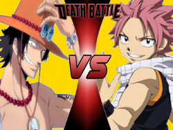 Natsu Dragneel burns into DEATH BATTLE! by TheScourgeKirb on