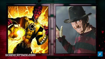 Sinestro Freddy SET