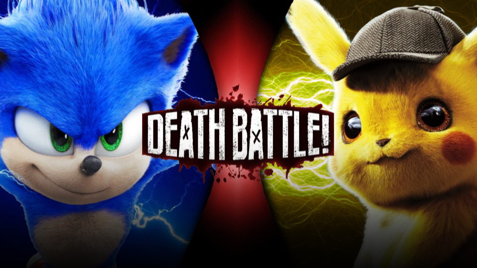 Sonic the Hedgehog and Detective Pikachu comparison