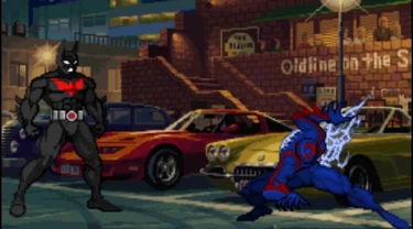 BatmanVSSpiderman2099FIGHT