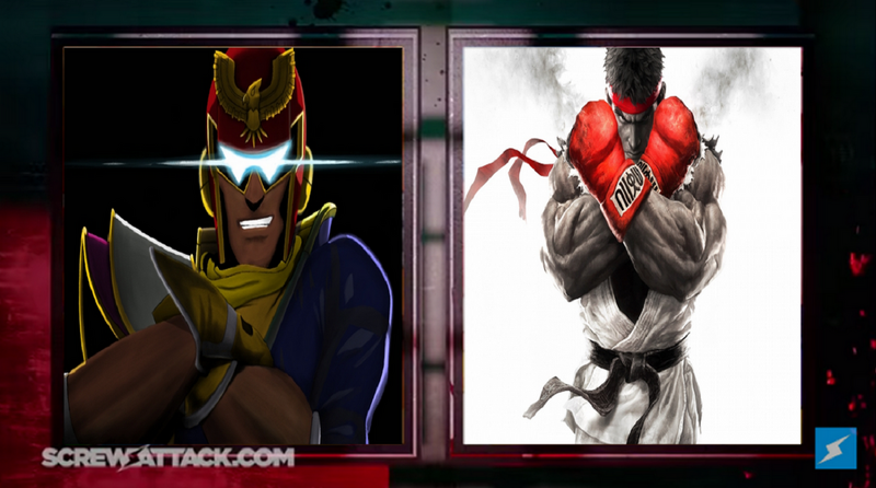 C. Falcon vs Ryu Set