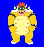 Bowser's happy dance