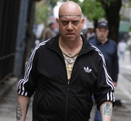 Aleksei Sytsevich without his rhino armor (from The Amazing Spider-Man).