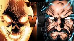 VSBattle - the gate guardian vs ghost rider!