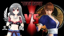 Tekken (Neptunia) X Kasumi (DEAD OR ALIVE)