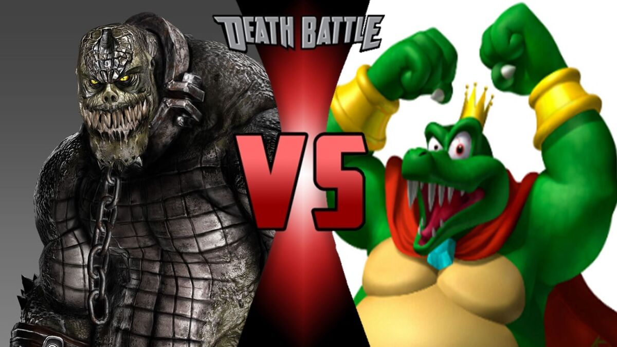 Killer Croc VS King K. Rool | Death Battle Fanon Wiki | Fandom