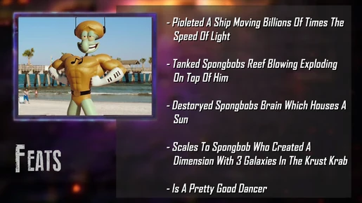 Squidward Feats
