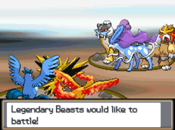 Entei vs Raikou vs Suicune