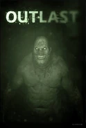 Outlast promotional image featuring Chris Walker