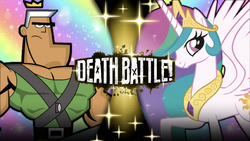 #1 for Best 'Cartoon' themed Death Battle: Jorgen von Strangle vs Princess Celestia