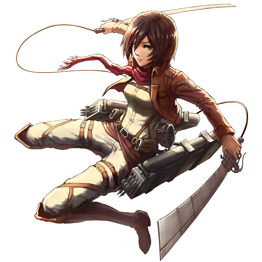 Attack on Titan (Shingeki no Kyojin) - Mikasa Ackerman Working Out 