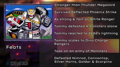 Tigerzord Analysis (Feats)