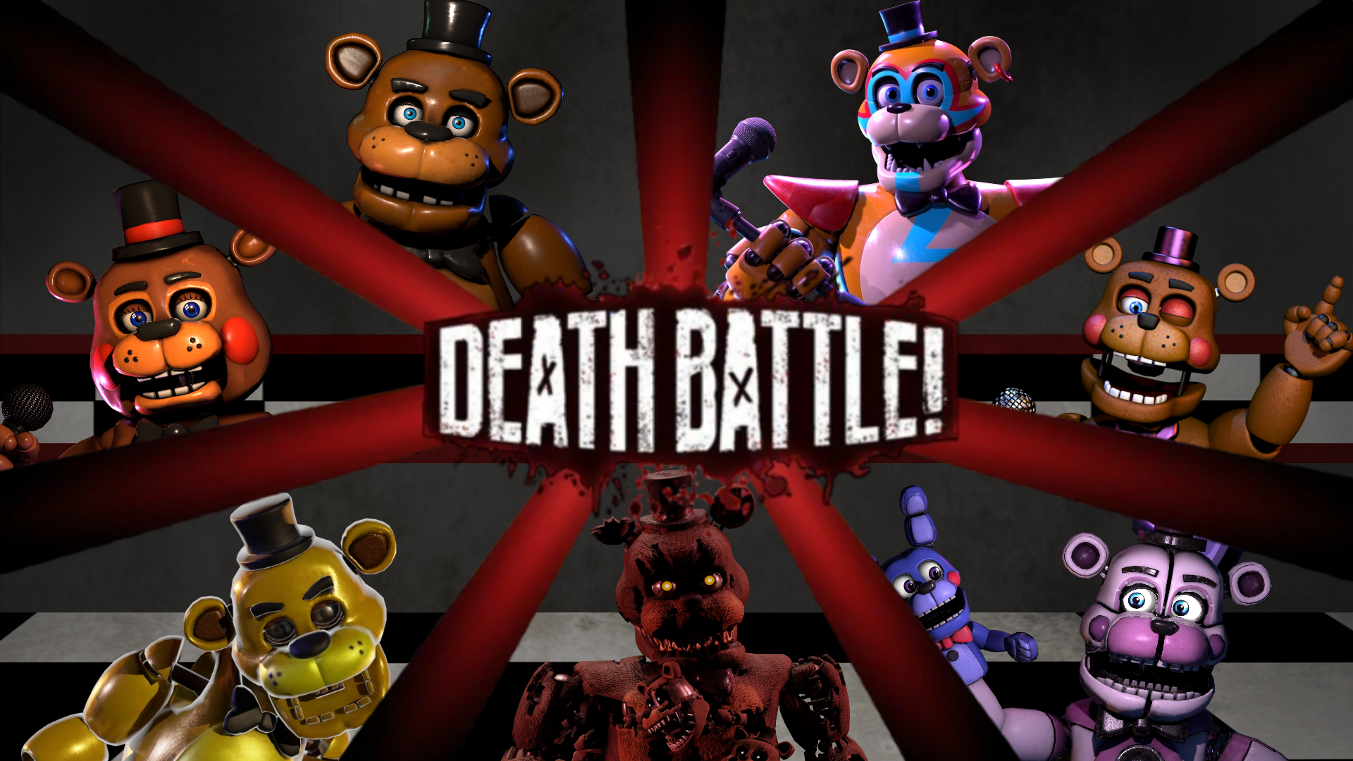 Five Nights at Freddy's 1: Playable Animatronics  Play As The Fazbear Band  And Defeat The Guard! 