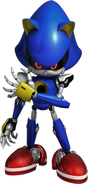 Handmade Neo Metal Sonic Mini 